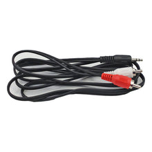 Load image into Gallery viewer, Cable 3.5mm A 2rca/ 1.8 Mts