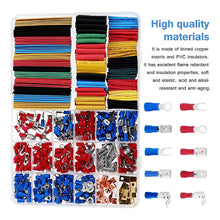 Cargar imagen en el visor de la galería, Kit De Tubos Termocontraíbles Retráctiles Conectores Variados