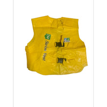 Cargar imagen en el visor de la galería, Chaleco Seguridad Inflable Flotador Niños Salvavidas Talla S Amarillo