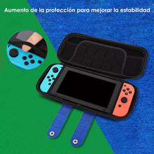Cargar imagen en el visor de la galería, Bolso Estuche Protector Nintendo Switch De Mario Bross Rojo Verde
