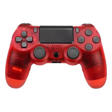 Load image into Gallery viewer, Joystick Inalámbrico Compatible Con Ps4 Doubleshock Transparente Rojo