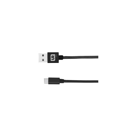 Cable Usb-tipo C 1m Para Carga Rápida Negro Urbano Labs