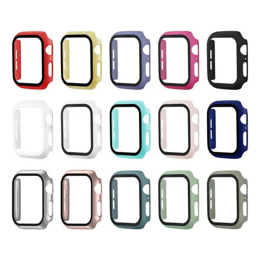 Protector Carcasa Slim + Glass Para Apple Watch 45mm