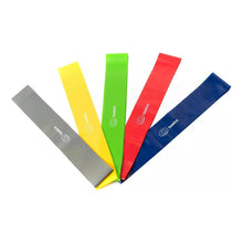 Cargar imagen en el visor de la galería, Set 5 Bandas Elásticas De Resistencia Mercado Libre Basics Negro