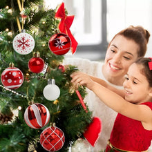 Cargar imagen en el visor de la galería, Esferas Navideñas Doradas Adornos Árbol Navidad Decoración Rojo Esferas Navidenas Doradas Adornos Arbol Navidad Decoracion