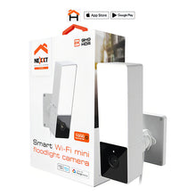 Cargar imagen en el visor de la galería, Cámara Vigilancia Wifi Nexxt Exterior 2k Nhc-f410 Luz Sirena Color Blanco
