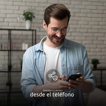 Cargar imagen en el visor de la galería, Cámara Vigilancia Wifi Nexxt Exterior 2k Nhc-f410 Luz Sirena Color Blanco