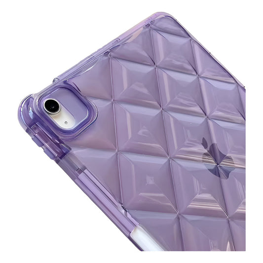 Fundade Goma Suave De Silicona Para iPad Air 5/4 Gen 10.9 Morado