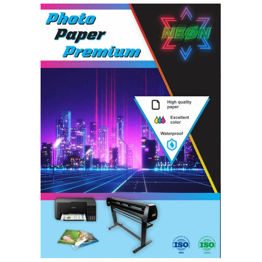 Papel Adhesivo Premium Kraft Imprimible A4 X 20 Hojas