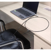 Load image into Gallery viewer, Candado De Seguridad C/clave P/notebook Pingcool Negro
