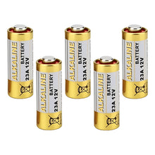 Cargar imagen en el visor de la galería, Pack 5 Pilas 23a 12v Control Portón Alarma Pila 23 A 12 V