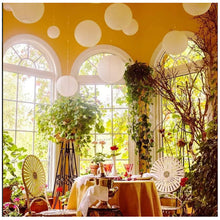 Cargar imagen en el visor de la galería, 20 Piezas Lamparas Chinas/lamparas Chinas De Papel Blanco Lamparas