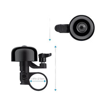 Load image into Gallery viewer, 2 Pcs Campanilla Mini Timbre Para Bicicleta Negro 2 Pcs Campanilla Mini Timbre Para Bicicleta