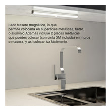 Cargar imagen en el visor de la galería, Lámpara De Barra 21 Cm Con Sensor De Movimiento Inteligente Blanco