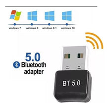 Load image into Gallery viewer, Mini Adaptador Usb Bluetooth 5.0 Transmisor Receptor Pc