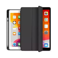 Load image into Gallery viewer, Funda Smart Cover Para iPad 9gen 10.2 Con Ranura Pencil Negro