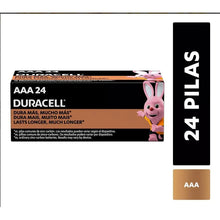 Cargar imagen en el visor de la galería, Pila Alcalina Duracell Aaa X24