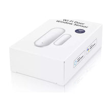 Cargar imagen en el visor de la galería, Sensor Puerta Y Ventana Y Luz Wifi Inteligente 2 En 1 Tuya Blanco