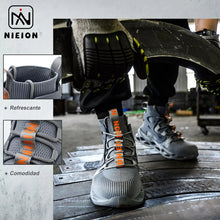 Load image into Gallery viewer, Tenis De Seguridad Zapatos Trabajo Anti-pinchazos