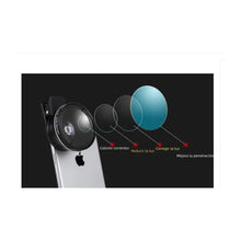 Cargar imagen en el visor de la galería, Lente Gran Angular + Macro Ojo De Pez Color Dorado Dorado