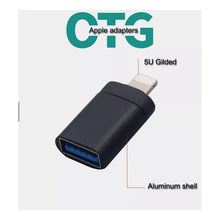 Load image into Gallery viewer, Adaptador Otg Para iPhone / iPad - Lightning A Usb 3.0