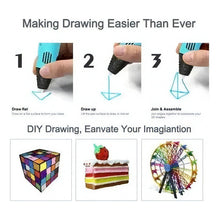 Load image into Gallery viewer, Bolígrafo Lapiz Impresora 3d Digital + Pack 20 Filamentos