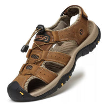 Cargar imagen en el visor de la galería, Sandalias Hombre Miveni Aire Libre Y Deporte Marrón Café 45 Eu