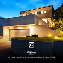 Cargar imagen en el visor de la galería, Cámara Vigilancia Wifi Nexxt Exterior 2k Nhc-f410 Luz Sirena Color Blanco