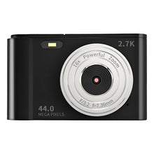Cargar imagen en el visor de la galería, Camara Digital Portatil 1080p Pantalla 2.4in+32gb Tarjeta Sd Negro