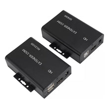 Load image into Gallery viewer, Hd Kvm Usb Extender 150m Multimedia Interface Rj45 1080p Negro
