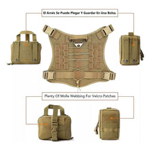 Cargar imagen en el visor de la galería, Arnés Táctico Con Forma De Coraza Talla M Beige