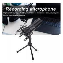 Cargar imagen en el visor de la galería, Micrófono Condensador Yanmai Q9 Profesional Streaming Y Grab Negro