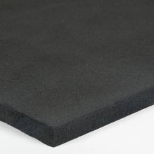 Cargar imagen en el visor de la galería, Tapete Goma Eva Alta Densidad Negra 4mm 150 X 50 Cms Negro