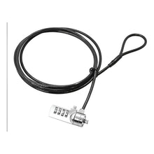 Load image into Gallery viewer, Candado De Seguridad C/clave P/notebook Pingcool Negro