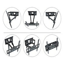 Cargar imagen en el visor de la galería, Soporte Para Tv Doble Brazo 30 Hasta 70 5098 Color Negro