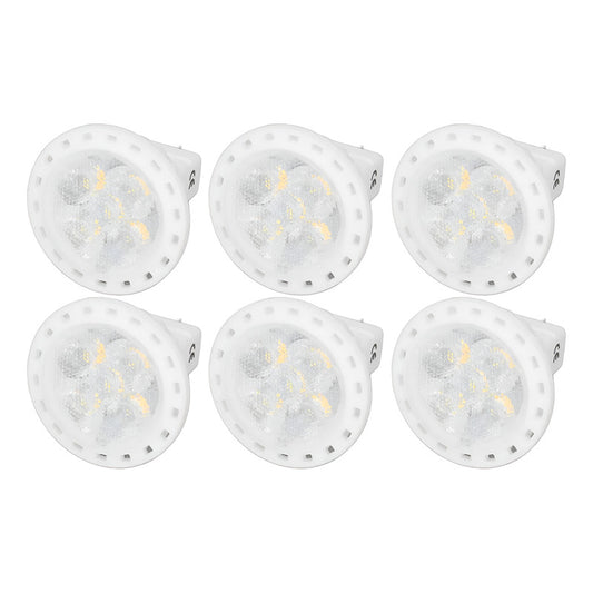 Pack 6 Ampolletas Gu5.3 (mr16) Blanco Cálido