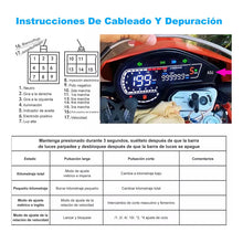 Load image into Gallery viewer, Tablero Digital De Motocicleta Dm200 Xr1901 Crm250 Gy200
