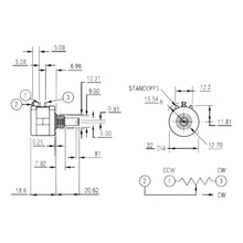 Cargar imagen en el visor de la galería, Potenciómetro Multi Giro 3590s 10k Con Perilla De Bloqueo