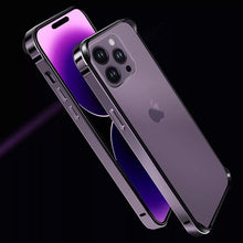 Load image into Gallery viewer, Funda Marco Metálico Para iPhone 15 Silver