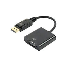 Cargar imagen en el visor de la galería, Cable Adaptador Displayport A Vga Negro