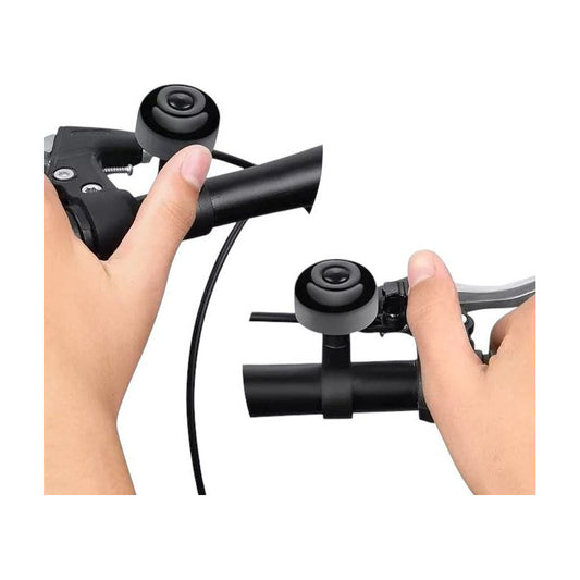 2 Pcs Campanilla Mini Timbre Para Bicicleta Negro 2 Pcs Campanilla Mini Timbre Para Bicicleta