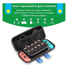 Cargar imagen en el visor de la galería, Bolso Estuche Protector Nintendo Switch De Mario Bross Rojo Verde