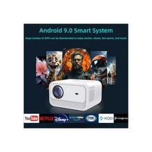 Load image into Gallery viewer, Proyector Profesional Led Android 5g Wifi Full Hd 1080p Blanco