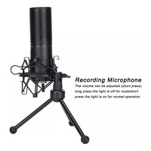 Cargar imagen en el visor de la galería, Micrófono Condensador Yanmai Q9 Profesional Streaming Y Grab Negro