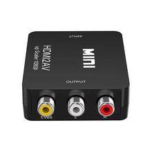 Cargar imagen en el visor de la galería, Mini Adaptador De Señal Hdmi - Rca Audio Y Vídeo