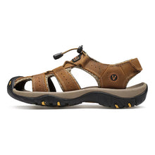 Cargar imagen en el visor de la galería, Sandalias Hombre Miveni Aire Libre Y Deporte Marrón Café 45 Eu