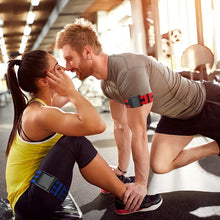 Cargar imagen en el visor de la galería, Bandas Oclusivas Para Limitar Caderas Y Piernas Hipertrófica Color Azul Petróleo