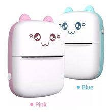 Cargar imagen en el visor de la galería, Mini Impresora Termica Portatil Bluetooth Bateria Recargable Blanco