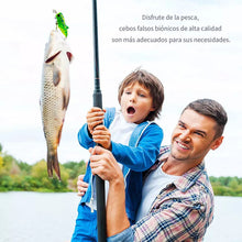 Cargar imagen en el visor de la galería, Kit Señuelos De Pesca 5 Piezas Para Agua Insecto 5cm Amarillo