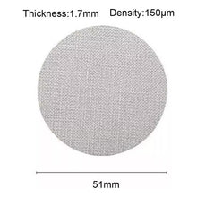 Cargar imagen en el visor de la galería, Filtro Cafetera Acero Inoxidable 51mm